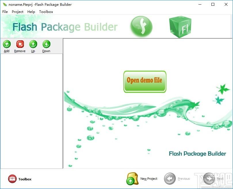 Boxoft Flash Package Builder下载,Flash软件生成工具,EXE制作